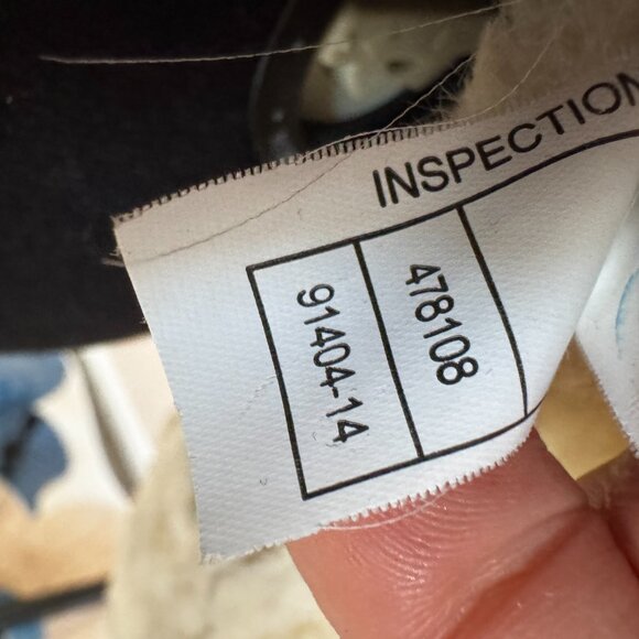 Vintage Wilson Leather tan suede Penny Lane coat with shearling trim Large - Picture 7 of 12